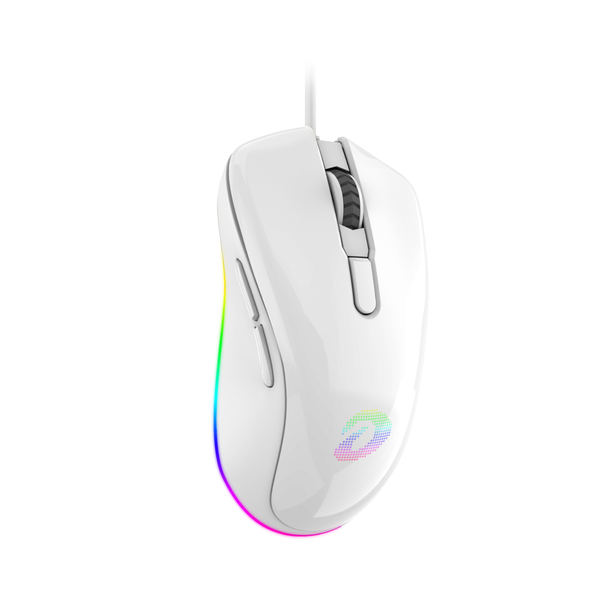 Chuột máy tính DAREU EM908 Wired USB 600-6000dpi White RGB