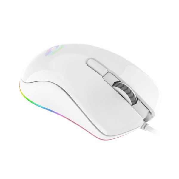 Chuột máy tính DAREU EM908 Wired USB 600-6000dpi White RGB