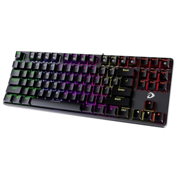 Bàn phím cơ DAREU EK87 Wire Black Brown Switch Multi LED