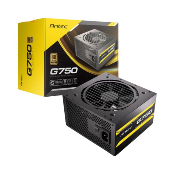 Nguồn Máy Tính ANTEC GOLD Plus G750 750W(2xCPU, Semi-Modul, 5Y