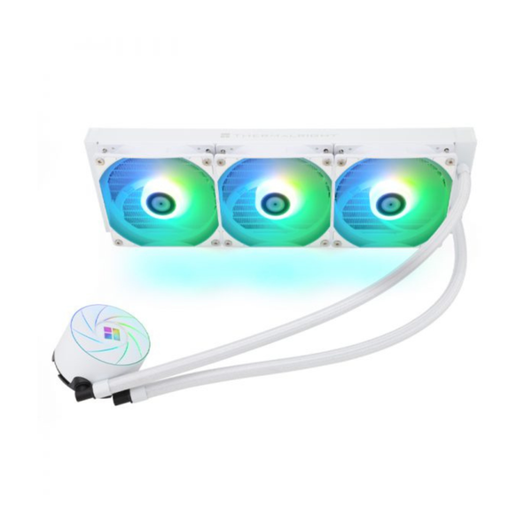 Tản nhiệt nước THERMALRIGHT AIO Aqua Elite ARGB 360 White 3 Fan LED RGB
