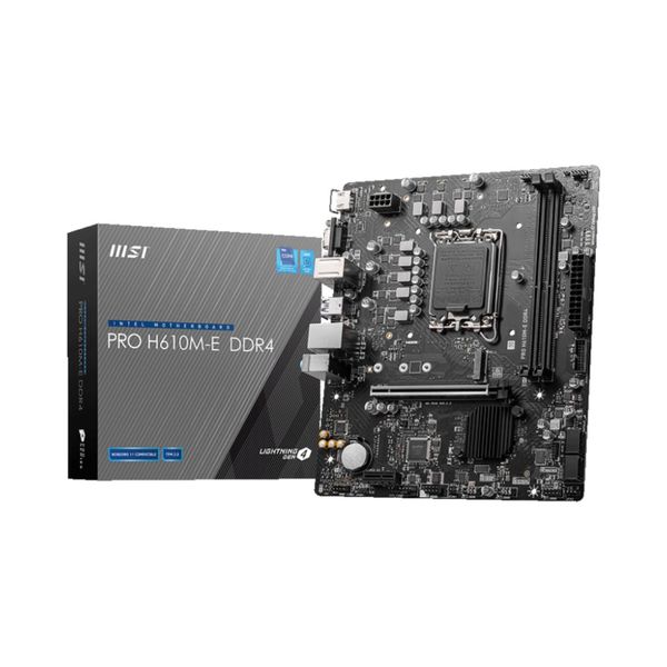Bo mạch chủ MSI Pro H610M-E DDR4