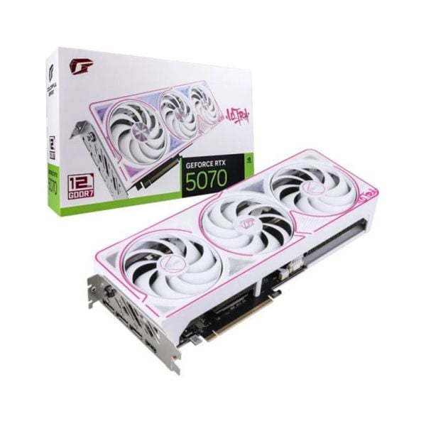 Cạc đồ họa Colorful Igame RTX 5070 Ultra W OC 12GB-V GDDR7
