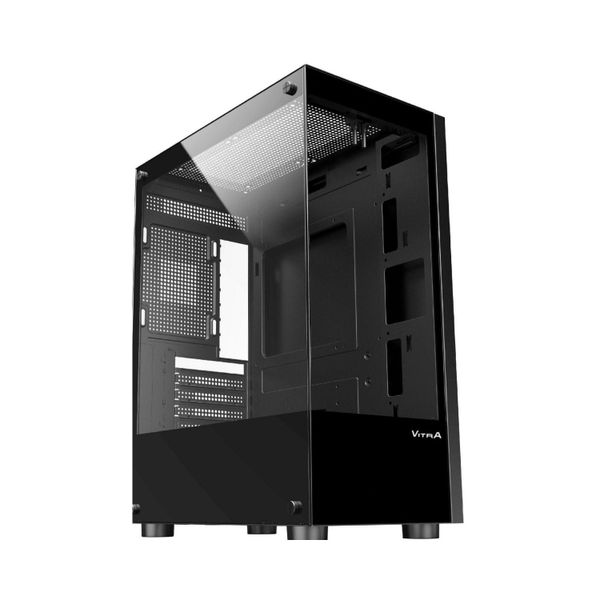 Vỏ máy tính VITRA Atlantis X6, Black Seaview/Top RAD 240mm