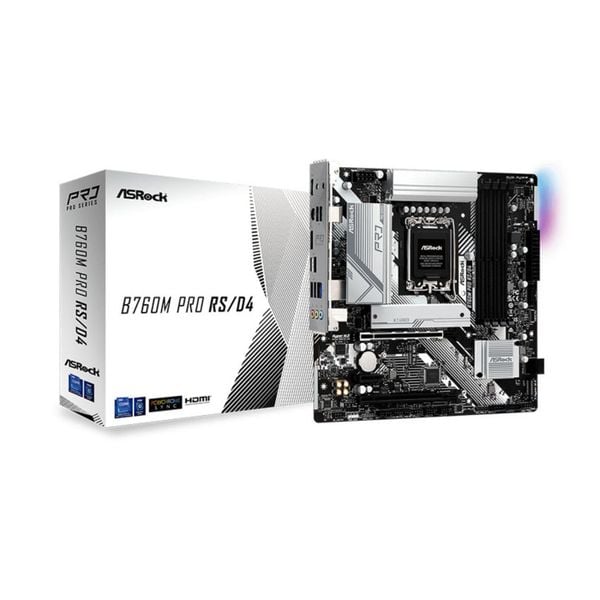 Bo mạch chủ ASROCK B760M PRO RS D4