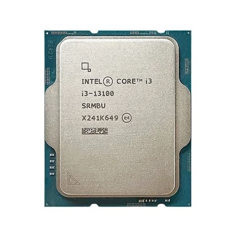 Bộ vi xử lý INTEL Core I3 13100 Tray