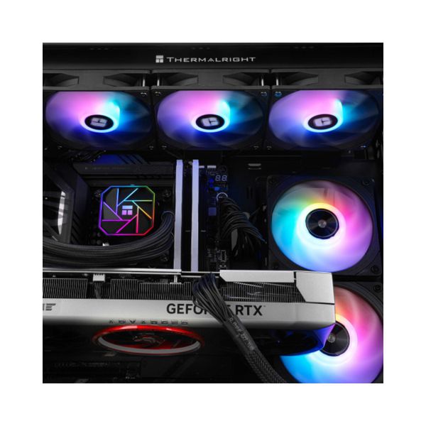 Tản nhiệt nước THERMALRIGHT AIO Aqua Elite ARGB 360 Black 3 Fan V3