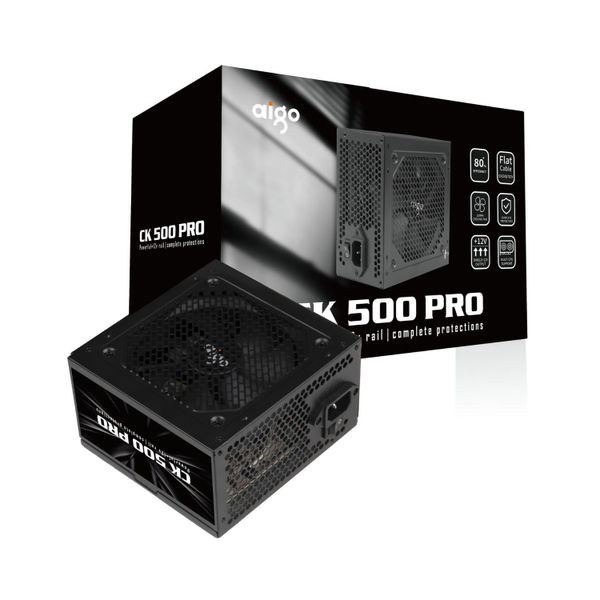 Nguồn máy tính AIGO CK500 PRO 500W 80+