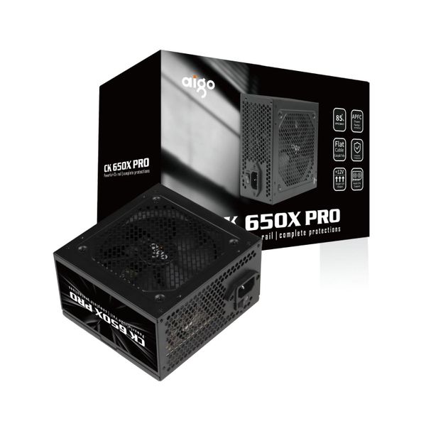 Nguồn máy tính AIGO CK650X PRO 650W 85+