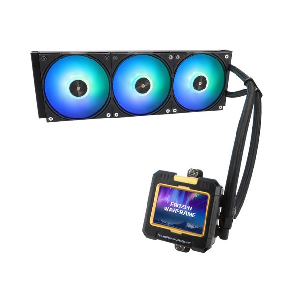 Tản Nhiệt Nước AIO Thermalright Frozen Warframe 360 BLack ARGB 3F