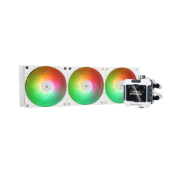 Tản Nhiệt Nước AIO Thermalright Frozen Warframe 360 White ARGB 3F