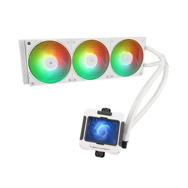 Tản Nhiệt Nước AIO Thermalright Frozen Warframe 360 White ARGB 3F