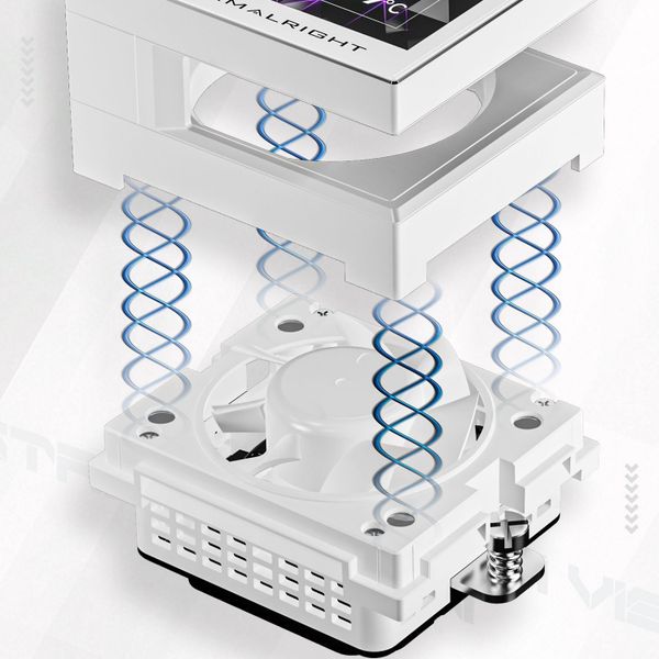 Tản nhiệt nước THERMALRIGHT AIO Stream Vision 360 White