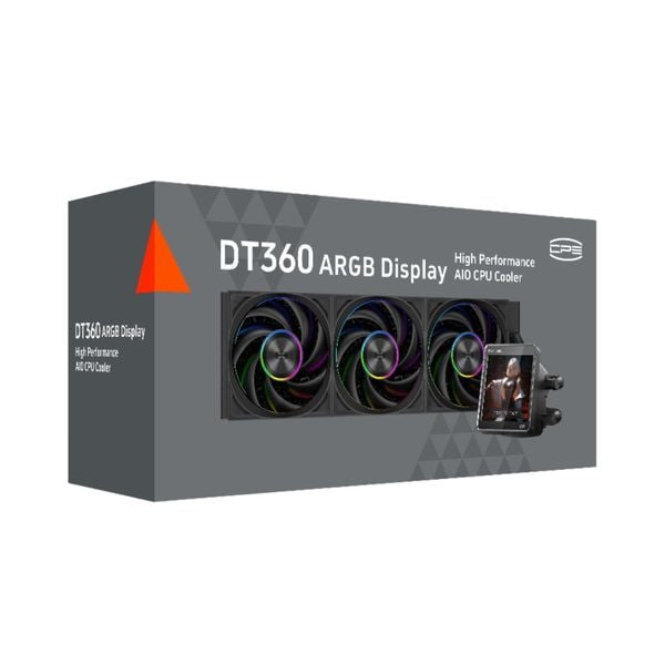 Tản nhiệt nước PCCOOLER DT360 ARGB Display Black
