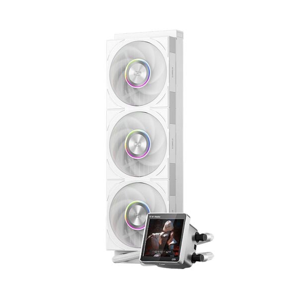 Tản nhiệt nước PCCOOLER DT360 ARGB Display White
