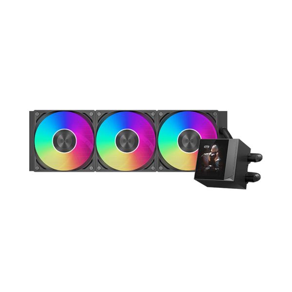 Tản nhiệt nước PCCOOLER DC360 Pro ARGB Display Black