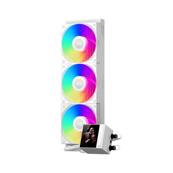 Tản nhiệt nước PCCOOLER DC360 Pro ARGB Display White