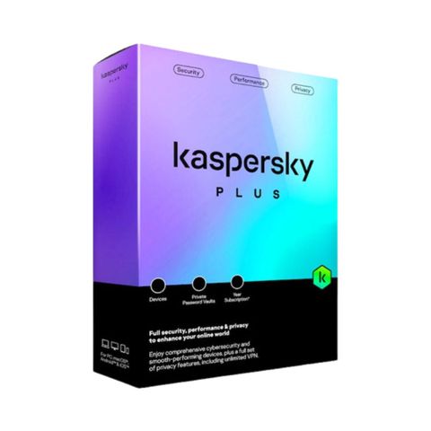 Phần mềm Kaspersky Plus - 1 DVC - 01 năm