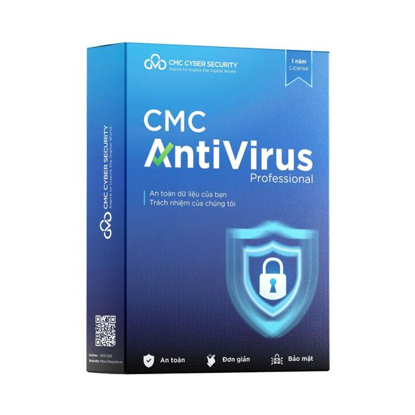 [Mã online] Phần mềm diệt virus CMC - 6 Tháng