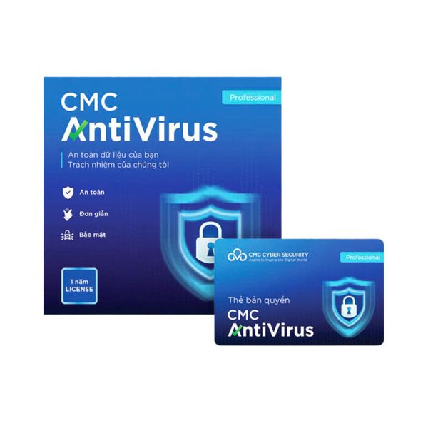 [Mã online] Phần mềm diệt virus CMC - 6 Tháng