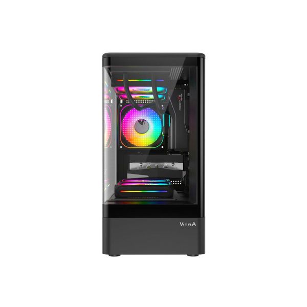 Vỏ máy tính VITRA CRUISE AURORA M5 BLACK (M-ATX/TopRad240)
