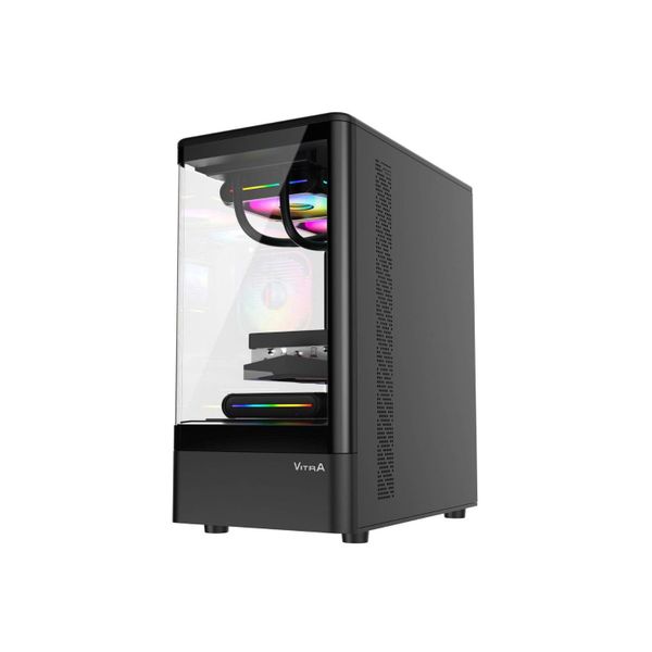Vỏ máy tính VITRA CRUISE AURORA M5 BLACK (M-ATX/TopRad240)