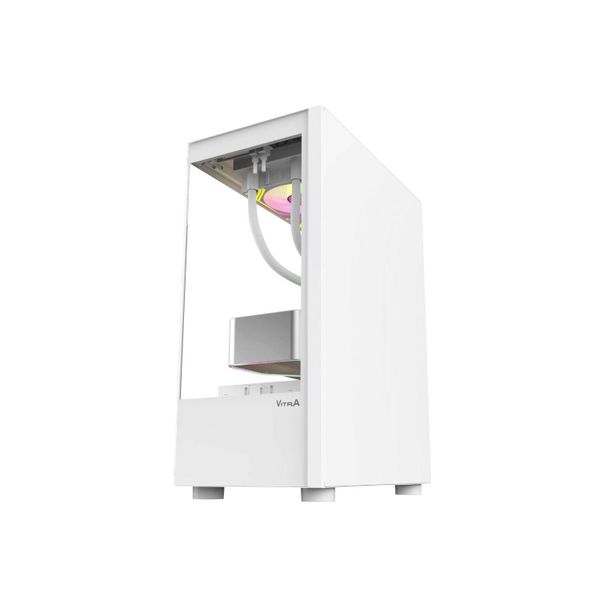 Vỏ máy tính VITRA Atlantis X6, White Seaview/Top RAD 240mm