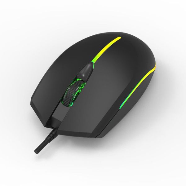 Chuột VITRA LUMI LM06 RAINBOW LED Màu Đen USB 2.0