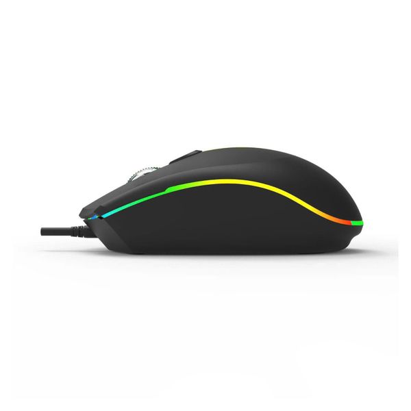 Chuột VITRA LUMI LM06 RAINBOW LED Màu Đen USB 2.0