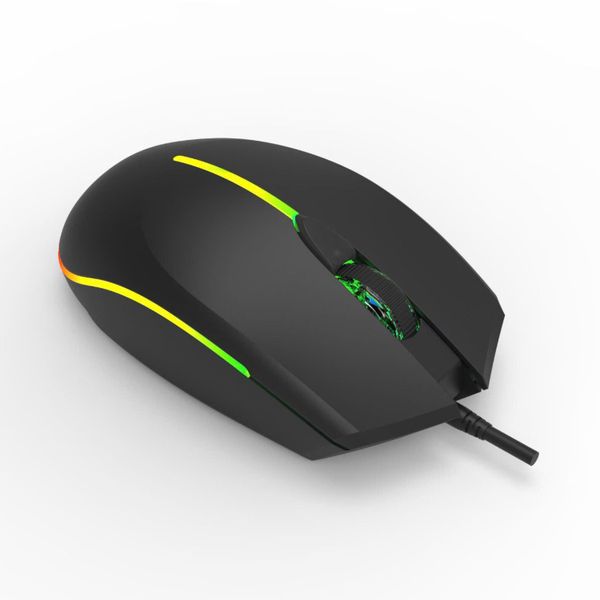 Chuột VITRA LUMI LM06 RAINBOW LED Màu Đen USB 2.0