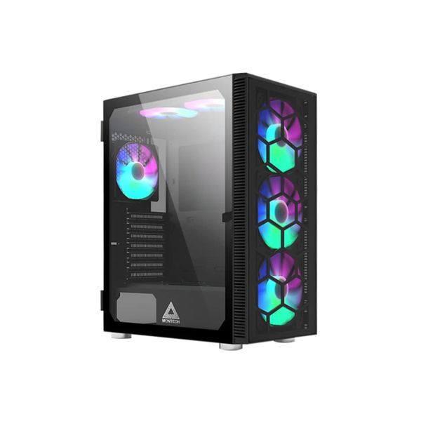Vỏ máy tính MONTECH X3 Glass Black
