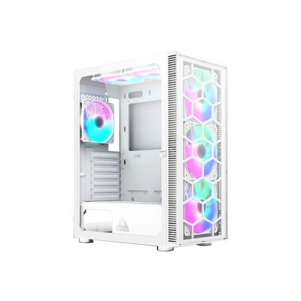 Vỏ máy tính MONTECH X3 Glass White