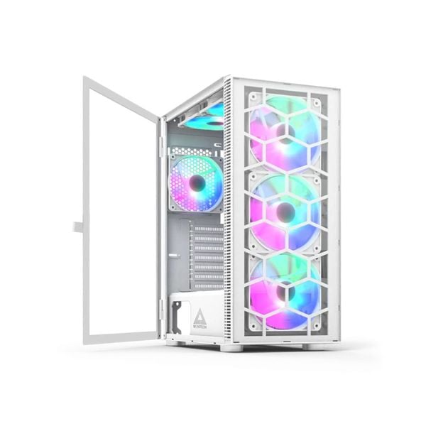 Vỏ máy tính MONTECH X3 Glass White