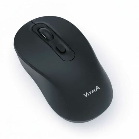 Chuột không dây VITRA W9 PRO WIRELESS 2.4Ghz + BLUETOOTH Đen