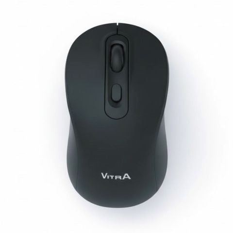 Chuột không dây VITRA W9 PRO WIRELESS 2.4Ghz + BLUETOOTH Đen