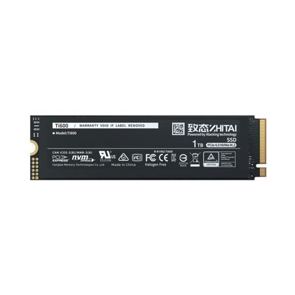 Ổ cứng SSD YMTC Zhitai Ti600 1TB M.2 2280 PCIe Gen4x4 NVMe 4.0