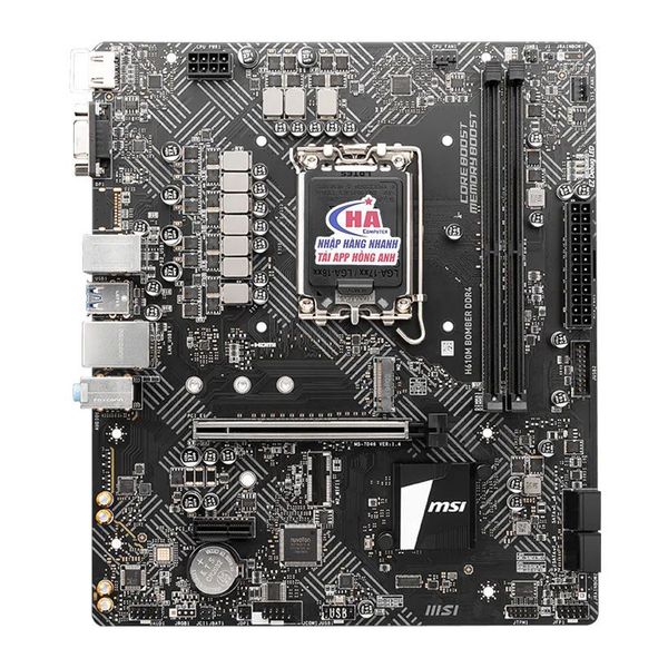 Bo mạch chủ MSI H610M Bomber DDR4