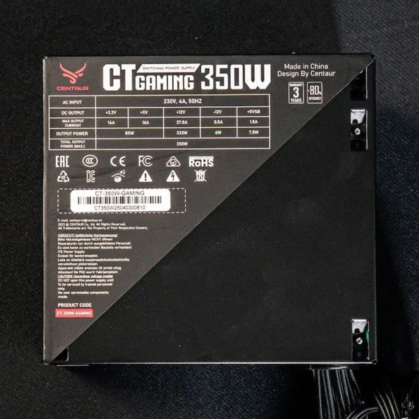 Nguồn máy tính CENTAUR CT350W