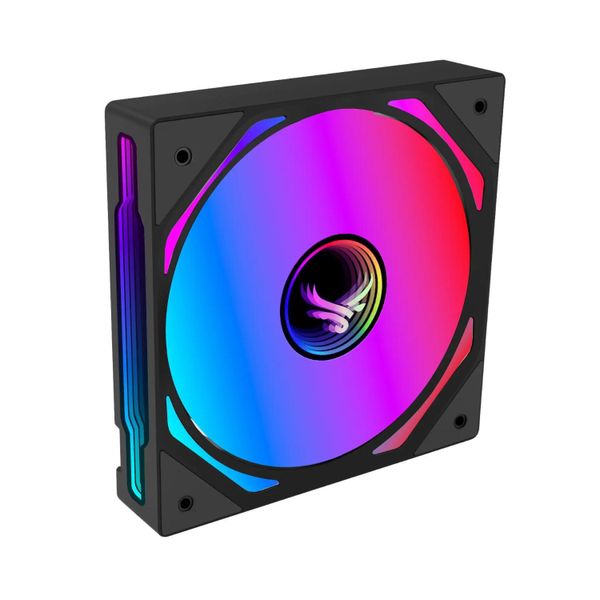 Quạt fan case CENTAUR CT8400 RGB cánh Đen