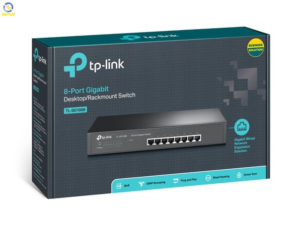 Switch 8 Port TP-LINK TL-SG1008 Gigabit