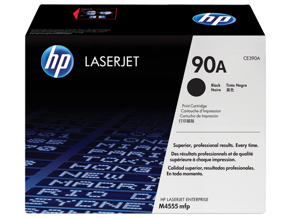 Hộp mực in Laser HP 90A Black Crtg 10K - CE390A dùng cho máy in HP LaserJet M4555 MFP / M601 / M602 / M603