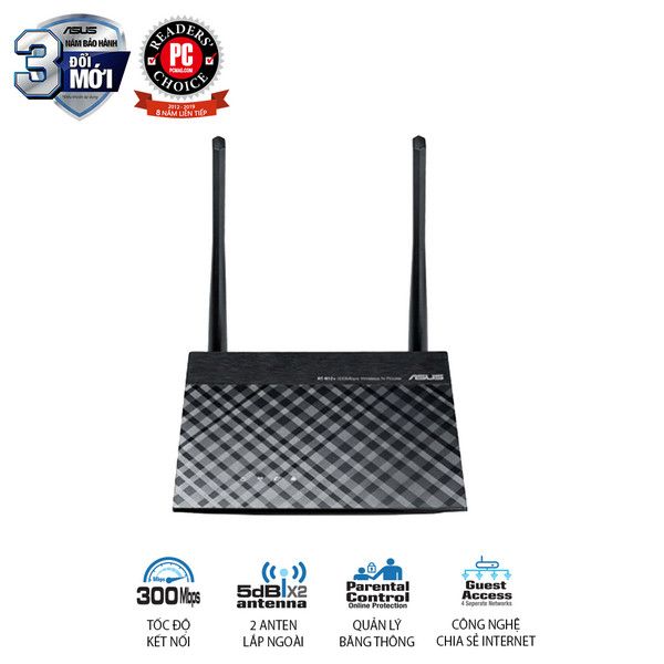 Bộ Định Tuyến Asus RT-N12+ WiFi Router