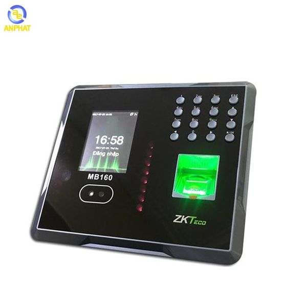 Máy chấm công nhận diện khuôn mặt và vân tay ZKTeco MB160