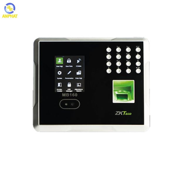 Máy chấm công nhận diện khuôn mặt và vân tay ZKTeco MB160