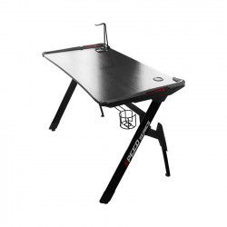 Bàn chơi game APC Speed R1 Black (Khung Thép Đen/ Mặt Gỗ) - APC Gaming Desk