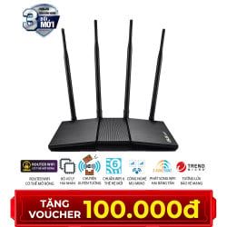 Bộ phát wifi 6 Asus RT-AX1800HP v2 MU-MIMO AX1800Mbps (Xuyên tường) _Router WiFi có thể mở rộng,