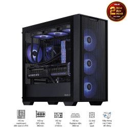 Vỏ Case ASUS A21 Black (Matx, Màu Đen)