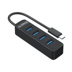 Bộ Chia Type C ra 4 cổng USB 3.0 - TWC3-4A-BK-EP