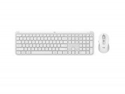 Bộ Phím Chuột Không Dây Logitech SIGNATURE MK950 (Wireless/Bluetooth) Trắng nhạt - 920-012476