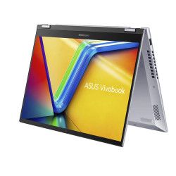 Laptop Asus Vivobook S 14 Flip TP3402VA-LZ632W (Intel Core i5-13420H | Intel UHD | 14 inch WUXGA IPS | 16GB | 512GB | Win 11 | Bạc)